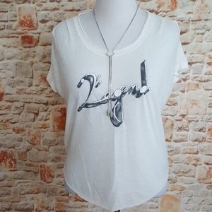 New William Rast "Legend" Graphic T-shirt